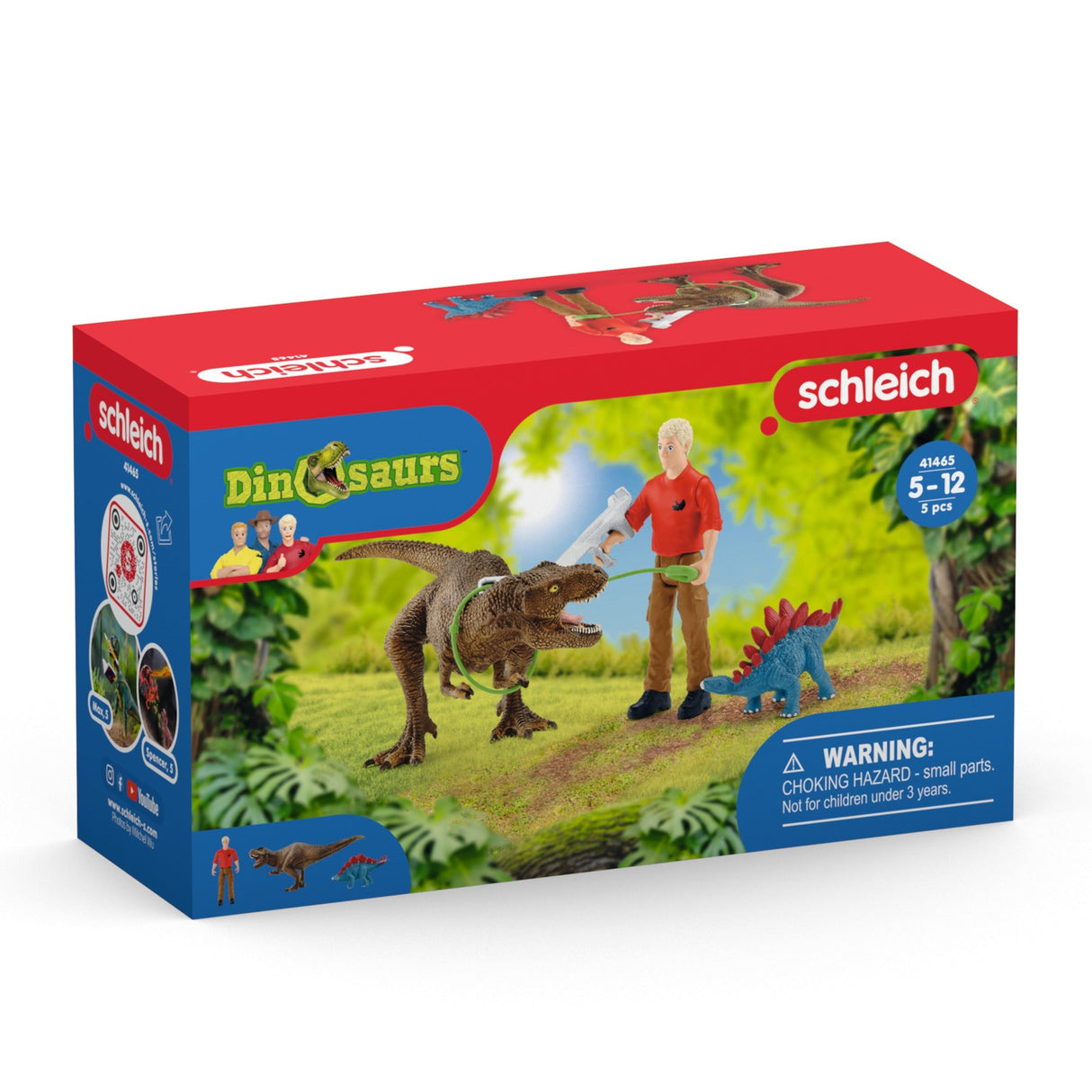 Schleich Tyrannosaurus Rex Attack Set