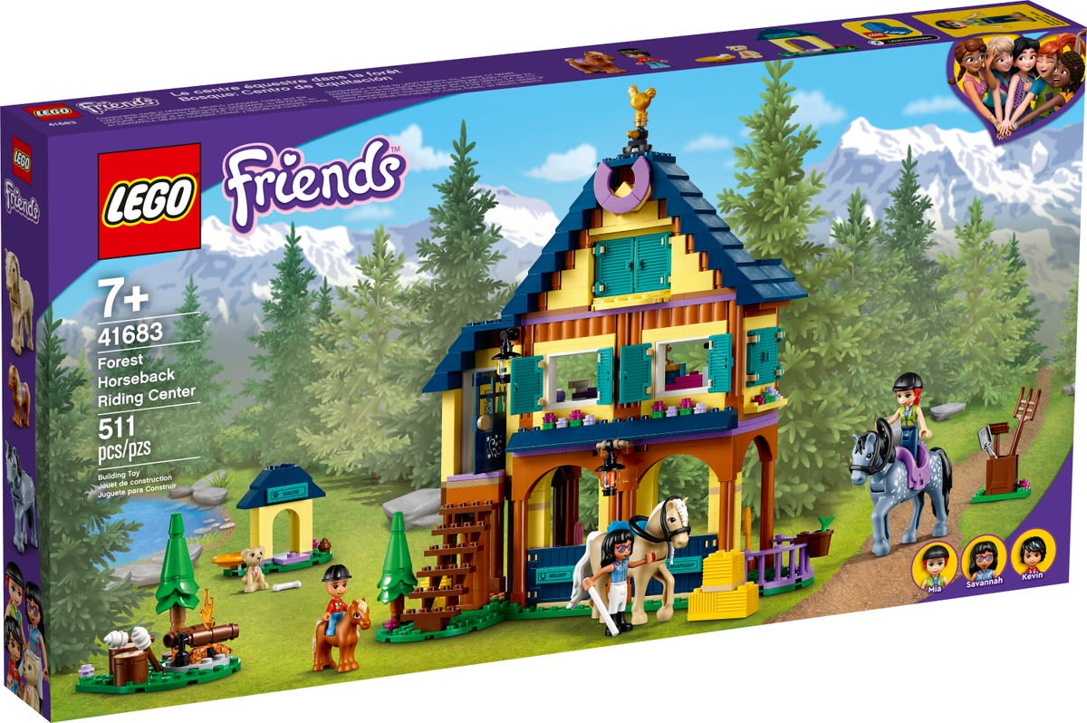Lego Friends - Forest Horseback Riding Center