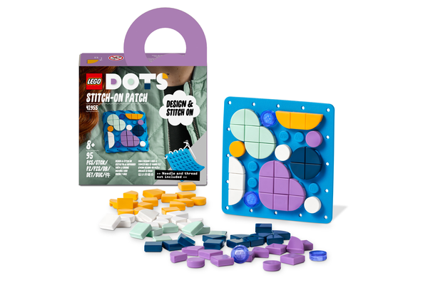 Lego Dots - Stitch on Patch