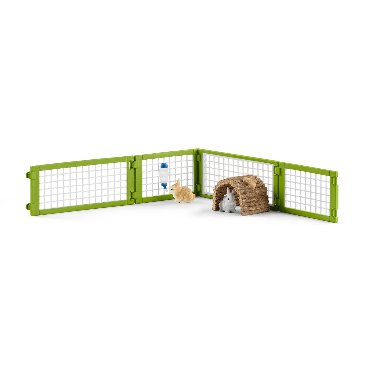 Schleich Rabbit Hutch Set
