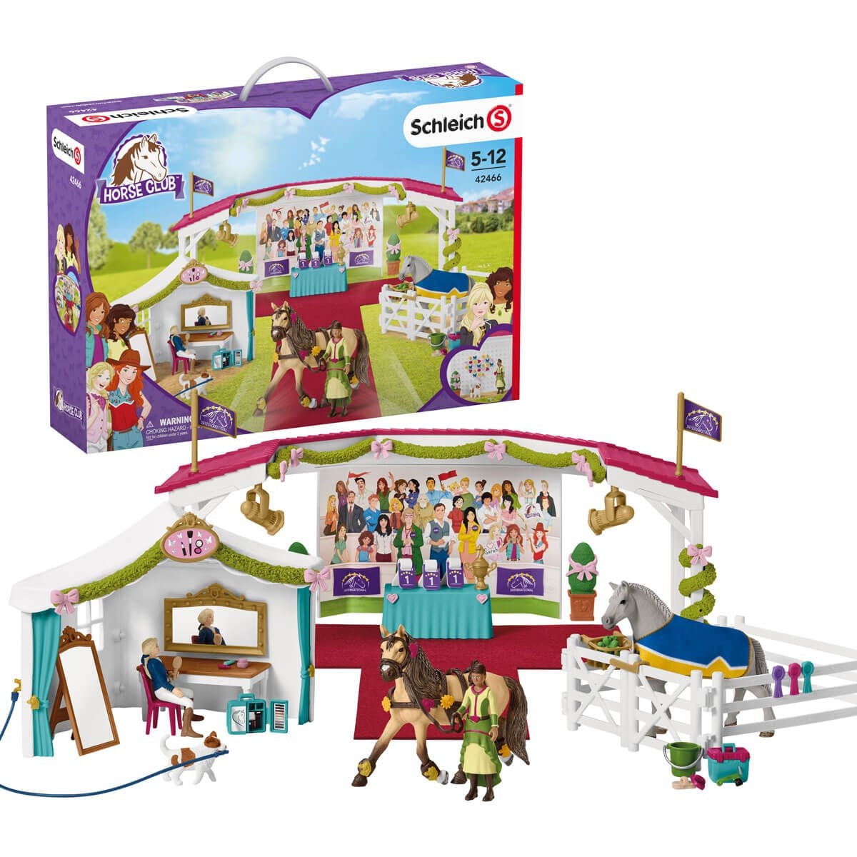 Schleich Horse Club Big Horse Show Set