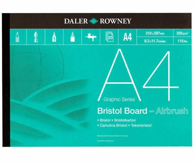 GRAPHIC SERIES BRISTOL PAD A4 250G 20SH