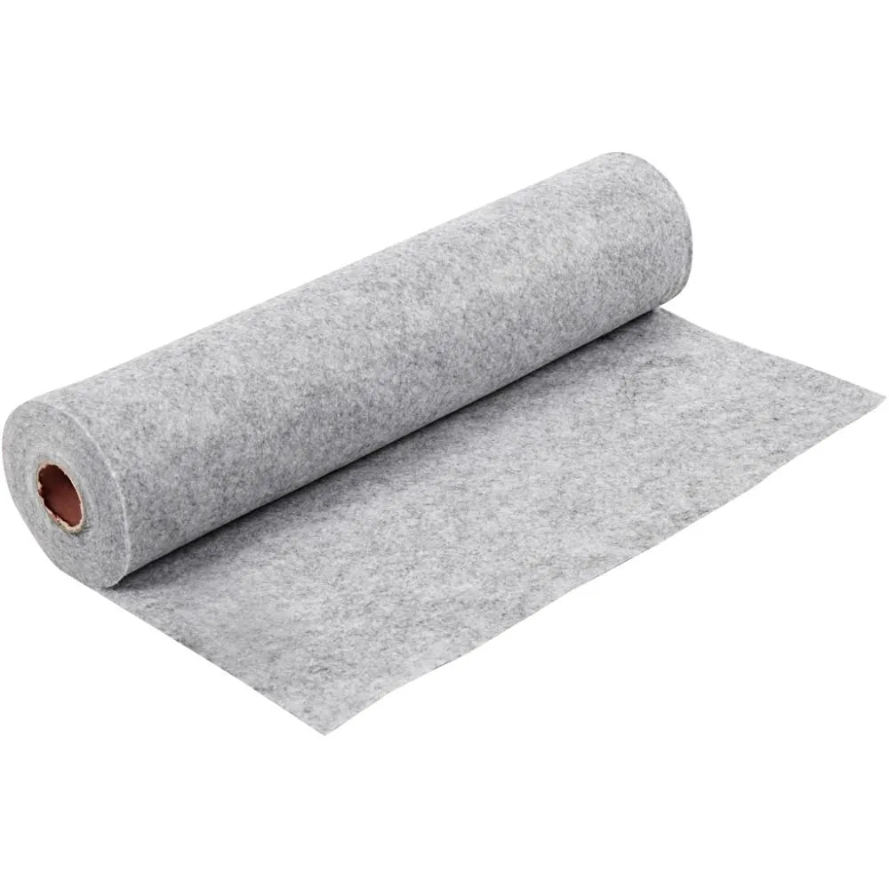 Craft Felt, W: 45 cm, thickness 1.5 mm, 5m, grey