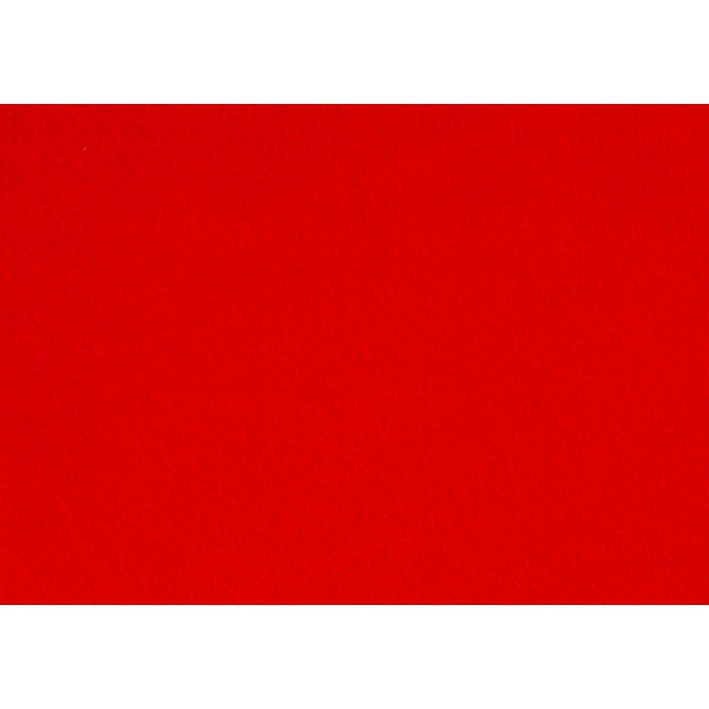 Craft Felt, A4 21x30 cm, thickness 1,5-2 mm, red, 10sheets