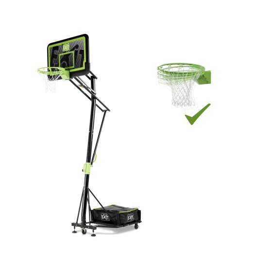 EXIT Galaxy Portable Basketball Backboard (with Dunk rim)
