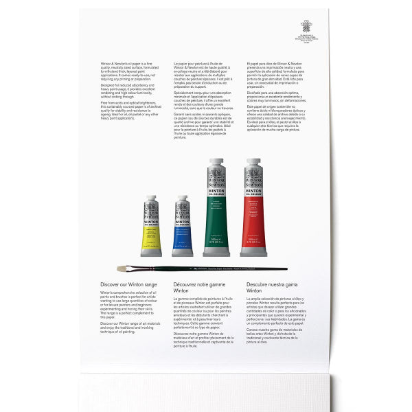 Winsor & Newton Oil Pad A3 230gsm