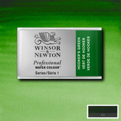 Hookers Green Whole Pan - S1 Professional Watercolour
