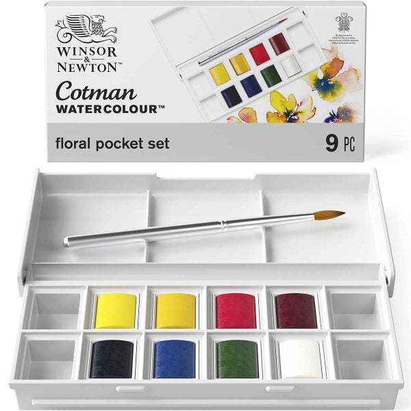 Cotman Watercolour Pocket Set - Floral Product code: 0390671 Barcode: 884955081129