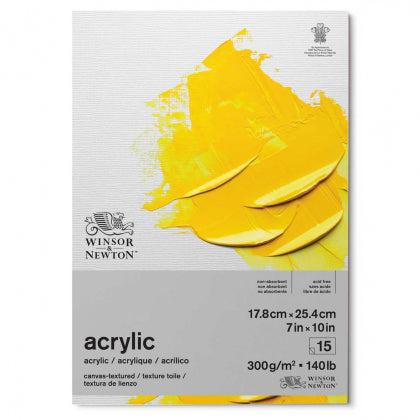 Winsor & Newton Acrylic Pad 7x10in 300gsm
