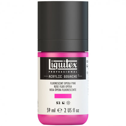 Liquitex Acrylic Gouache 59ml S2 - Fluorescent Opera Pink