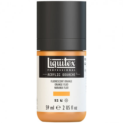 Liquitex Acrylic Gouache 59ml S2 - Fluorescent Orange