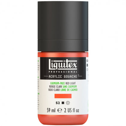 Liquitex Acrylic Gouache 59ml S2 - Cadmium-Free Red Light