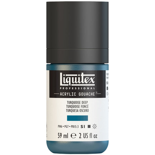 Liquitex Acrylic Gouache 59ml S1 - Turquoise Deep