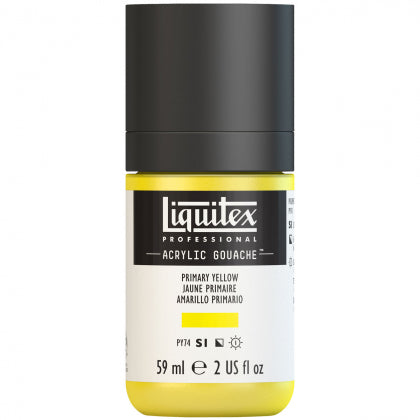 Liquitex Acrylic Gouache 59ml S1 - Primary Yellow