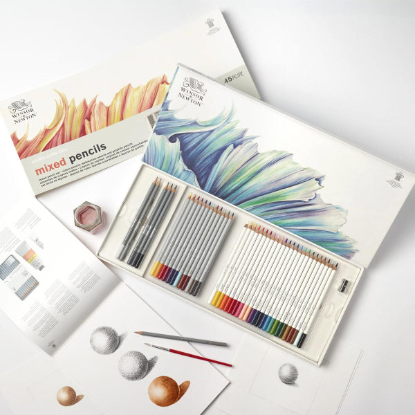 Winsor Newton Studio Collection Mixed Pencils Set of 48