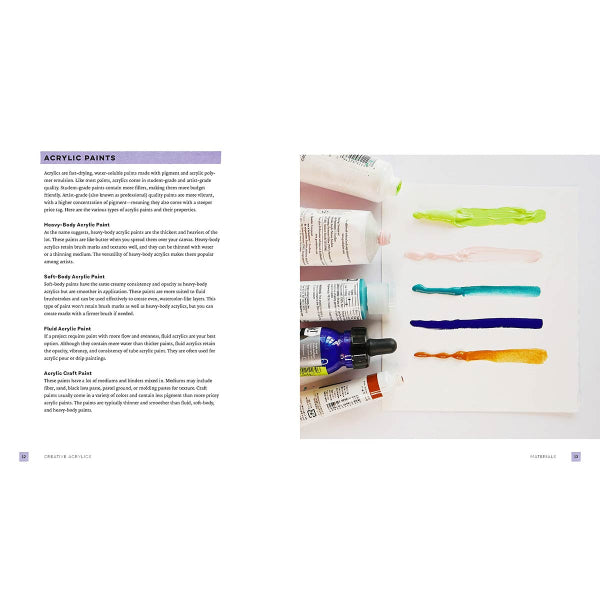 Creative Acrylics Book