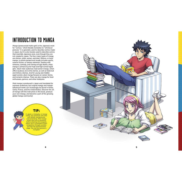 The Art of Drawing Manga Kit & Book