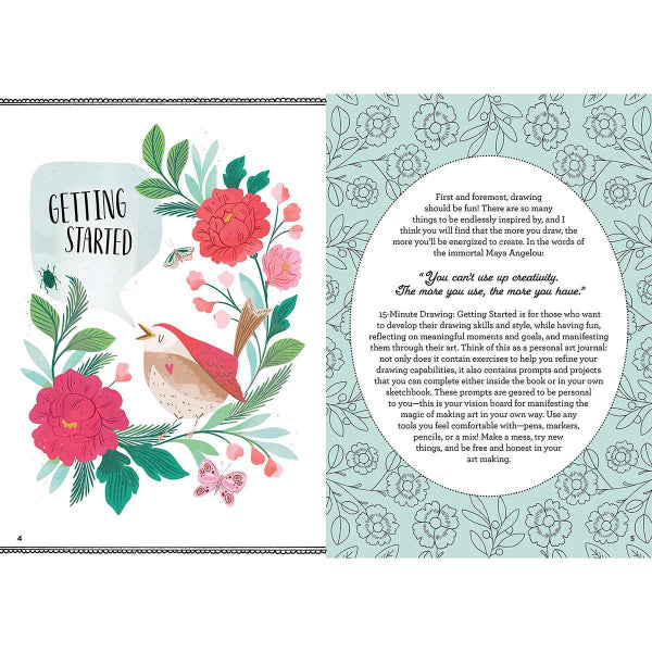 15-Minute Drawing: Getting Started Book