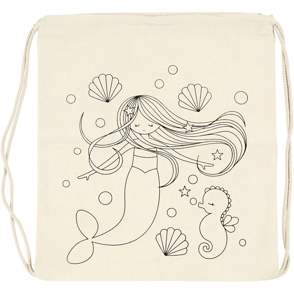 Drawstring bag, size 37x41 cm, 110 g/m2, 1 pc, lig