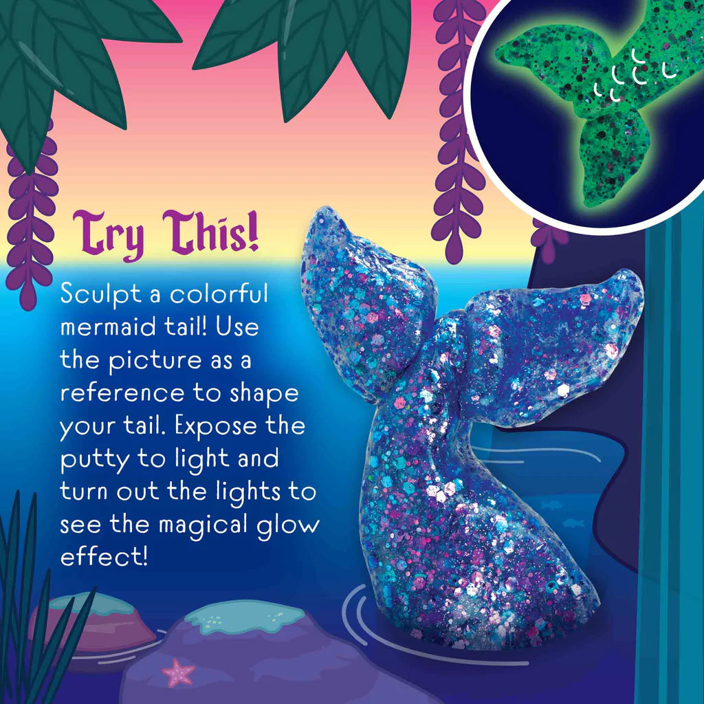 Crazy Aarons Glow Bright Mermaid Tale