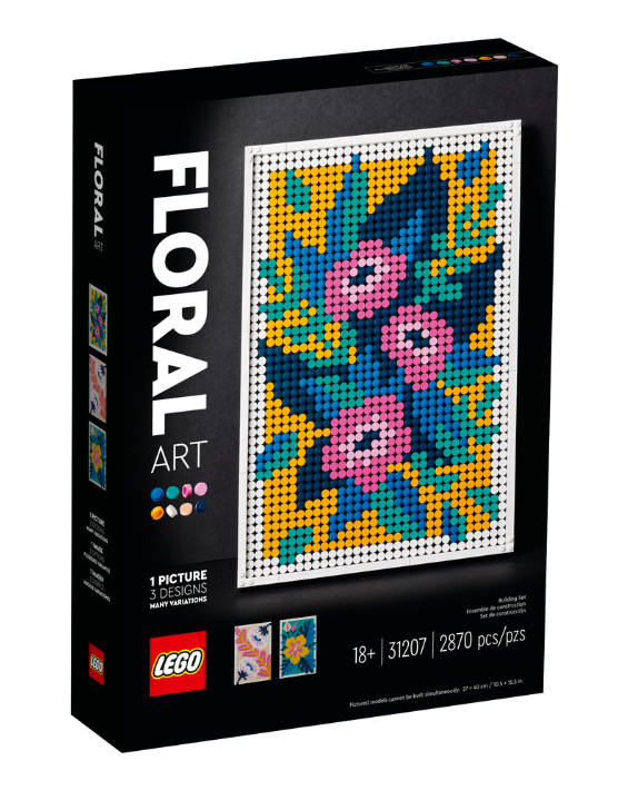 Lego Floral Art
