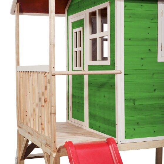 EXIT Loft 300 Playhouse - Green (FSC 100%)