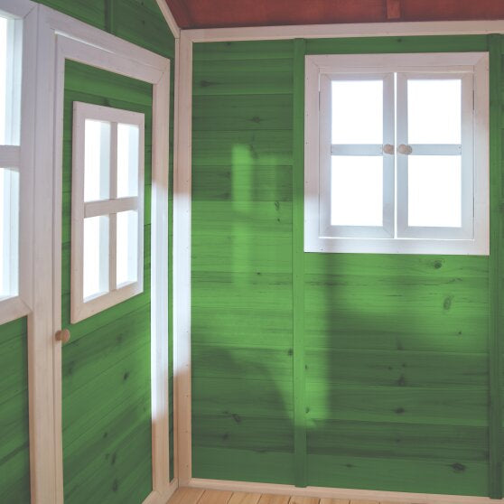 EXIT Loft 300 Playhouse - Green (FSC 100%)
