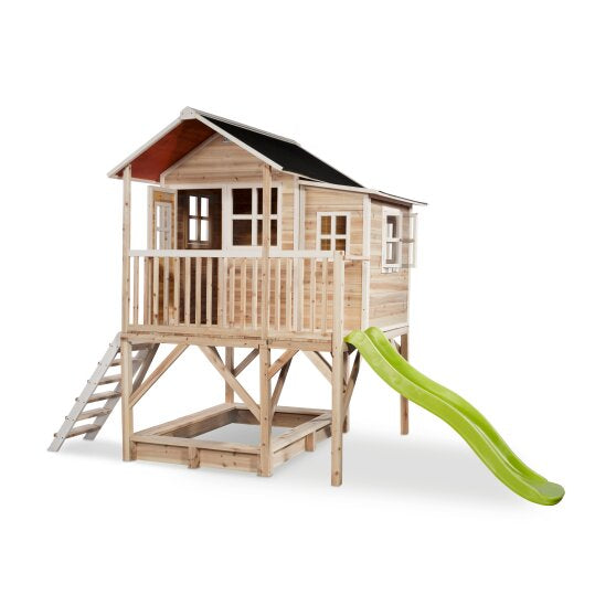EXIT Loft 550 Wooden Playhouse - Natural