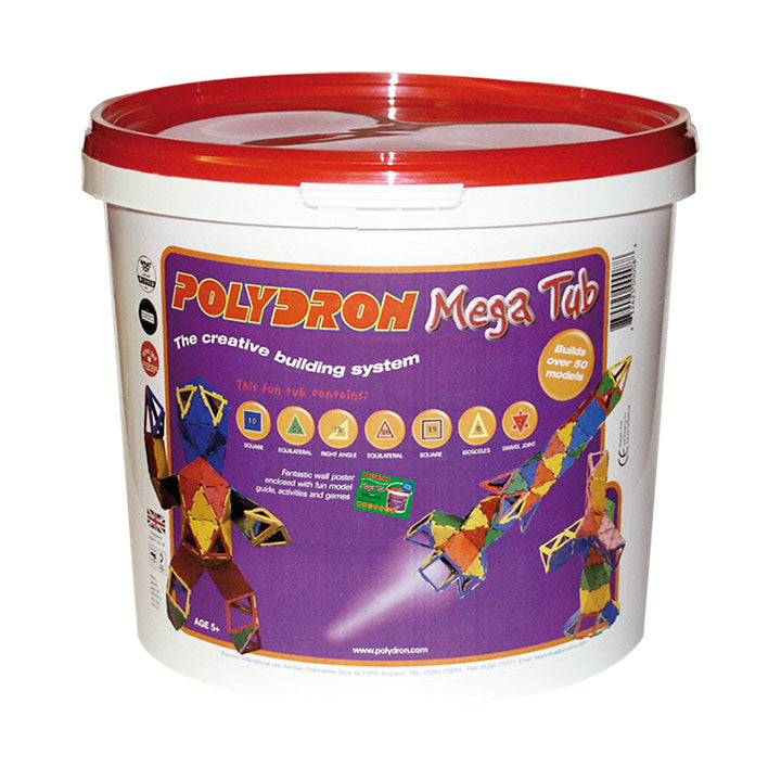 Polydron Mega Tub (126 Pce)