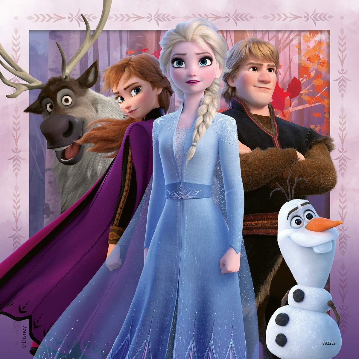 Frozen 2 - 3 X 49 Piece Jigsaw Puzzle