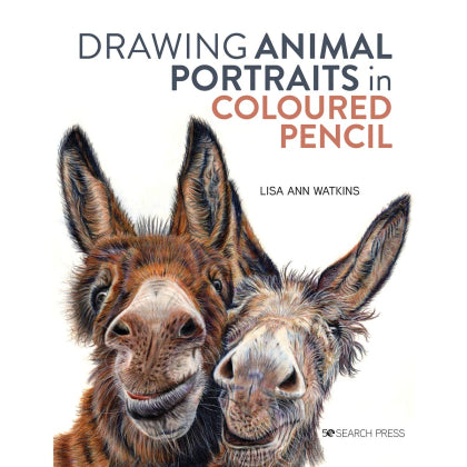 Drawing Animal Portraits in Coloured Pencil Book