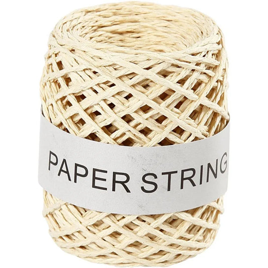 Paper String, thickness 1 mm, 50 m, natural