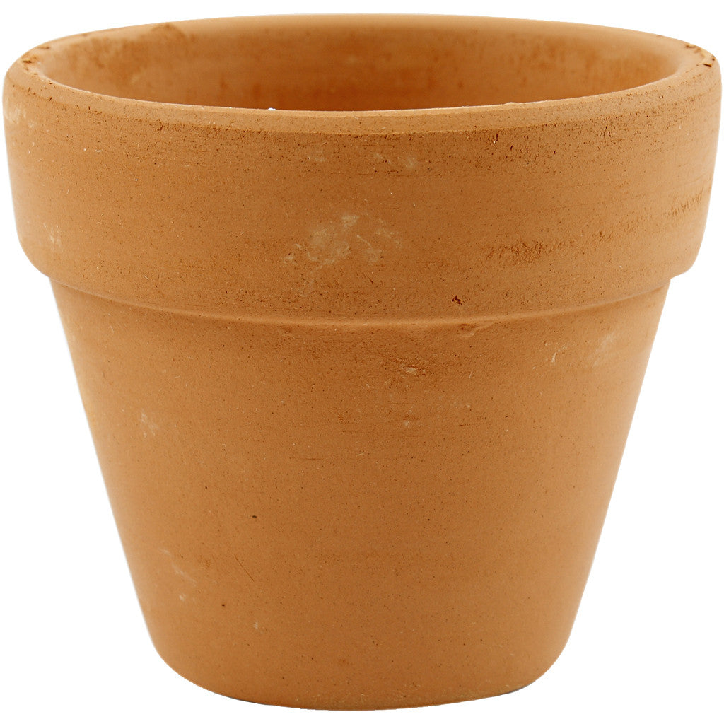 Flower Pots, H: 6,5 cm, D: 7 cm, 24 pc/ 1 box