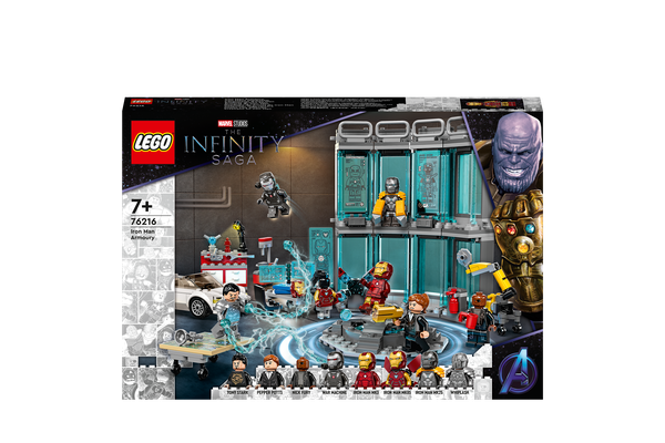 Lego Marvel Iron Man Armoury