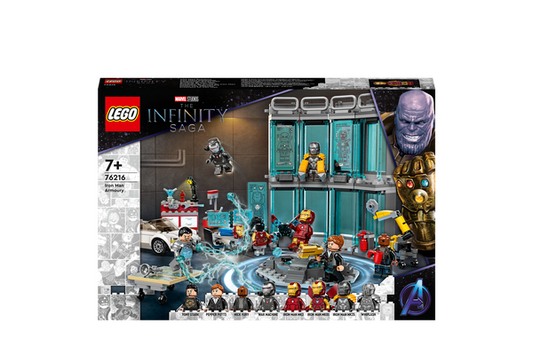 Lego Marvel Iron Man Armoury