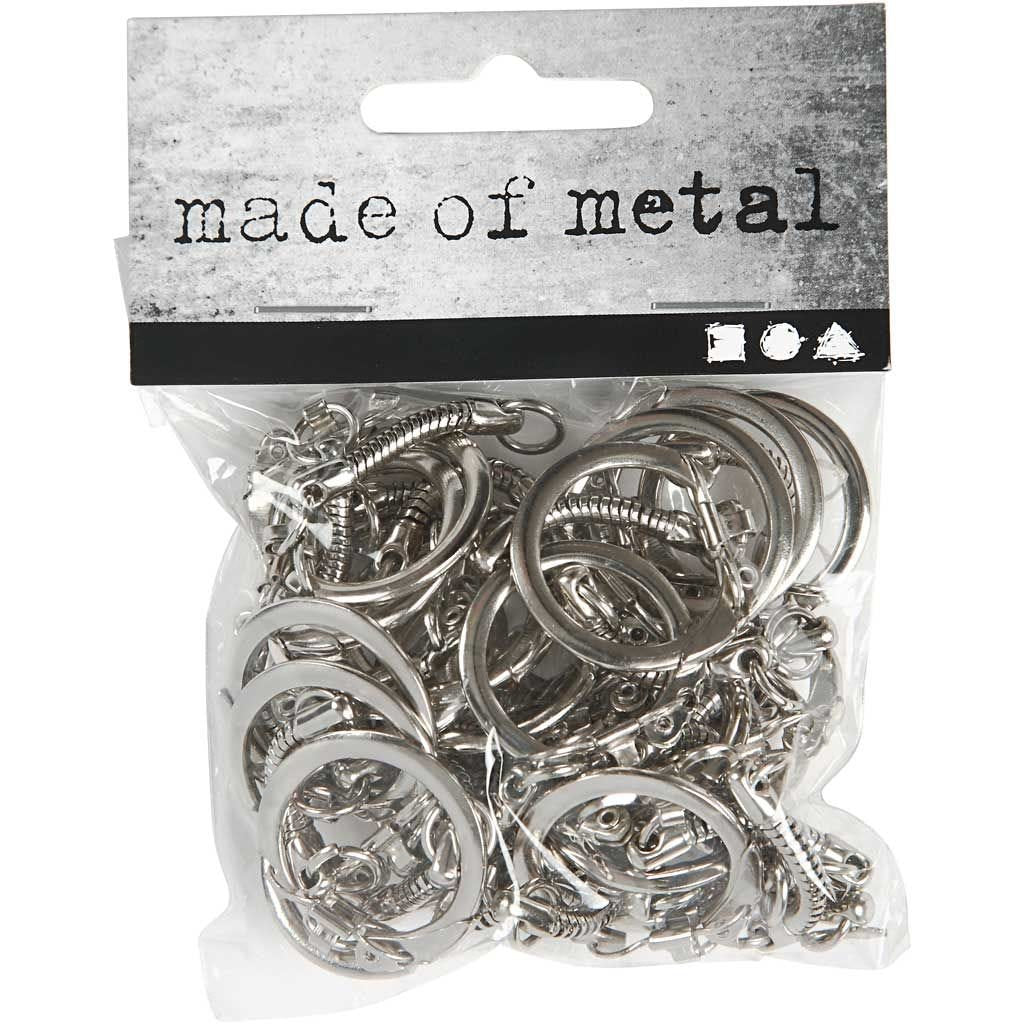Keyring with chain, 25 pc
