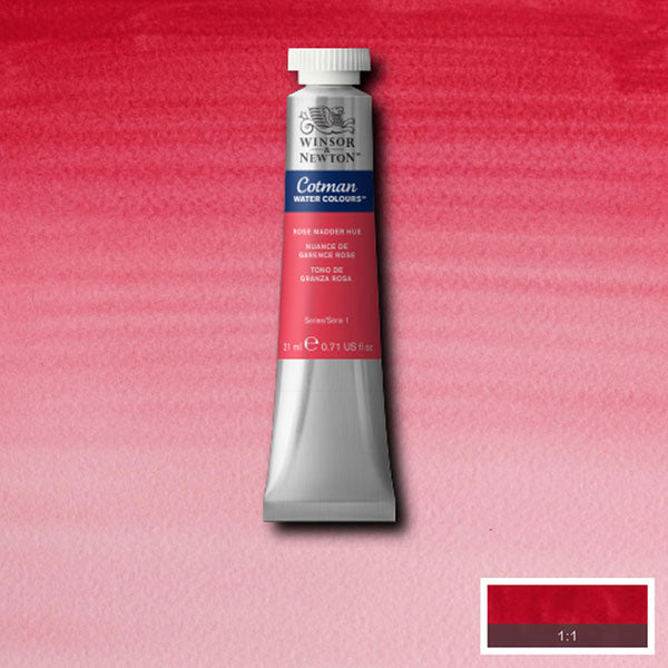 Cotman Watercolour Rose Madder Hue 21ml