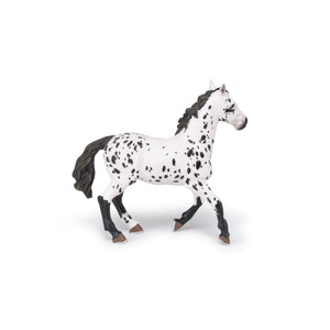 Papo Black Appaloosa Horse Figure