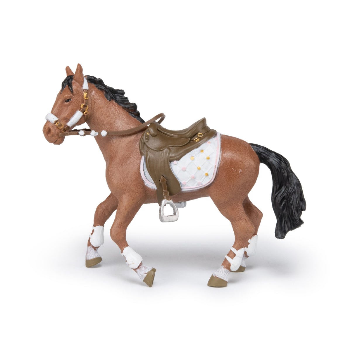 Papo Winter Riding Girl Horse