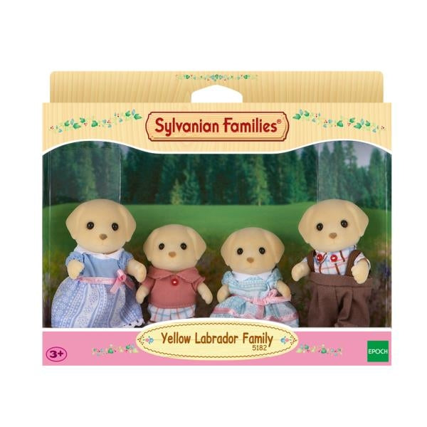 Sylvanian Families Yellow Labrador Family