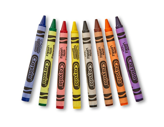 8 Ultra Clean Large Crayons
