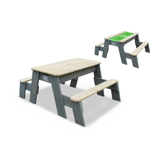 EXIT Aksent Sand & Water Picnic Table (2 Benches)