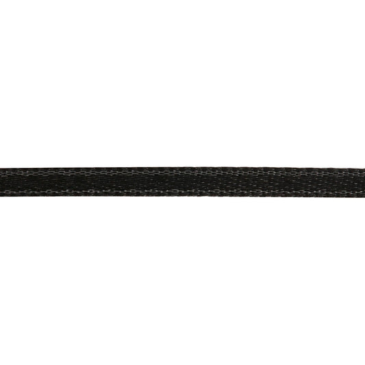 Satin Ribbon, W: 3 mm, Black, 15 M, 1 Roll