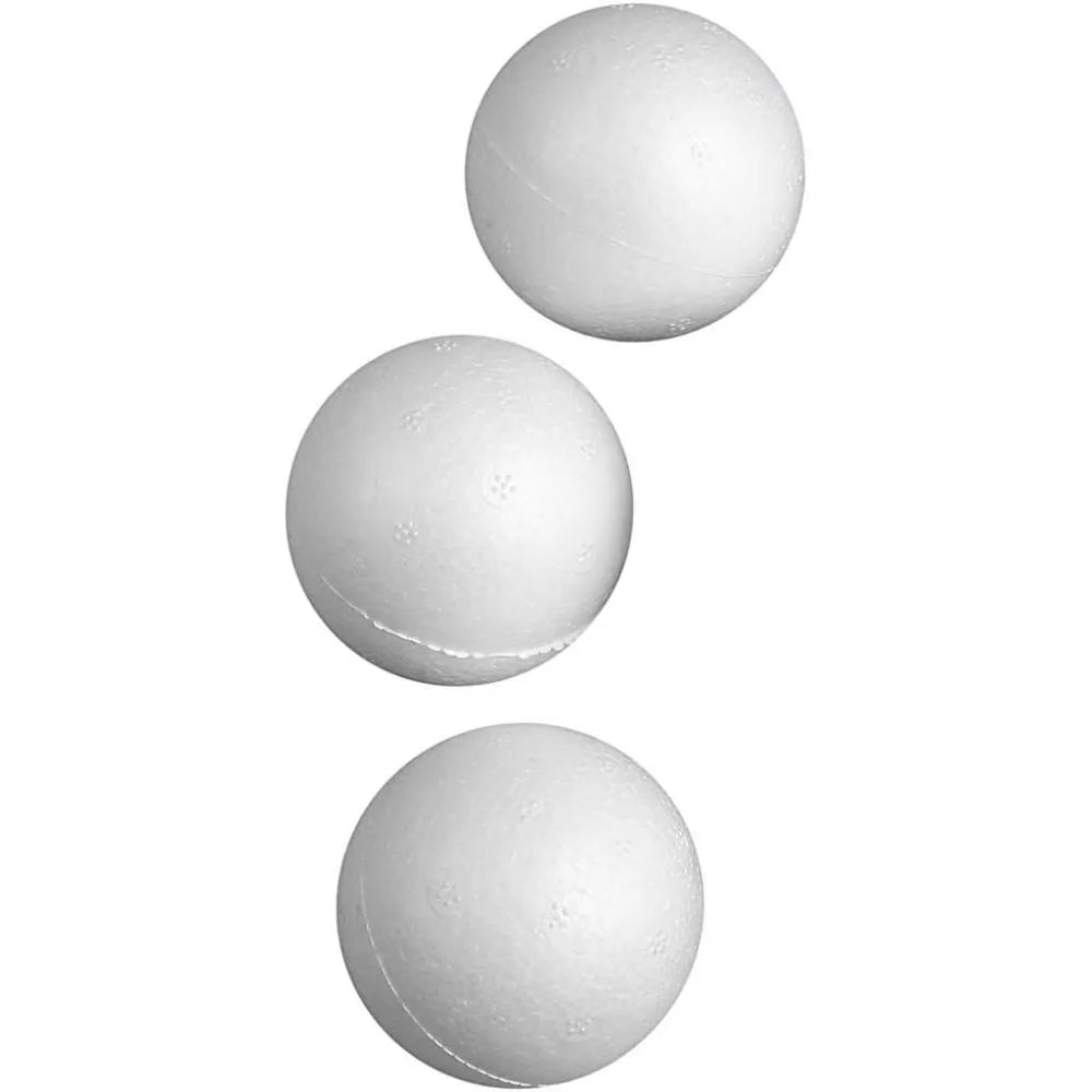 Polystyrene Balls, white, D 5 cm, 50 pc/ 1 pack