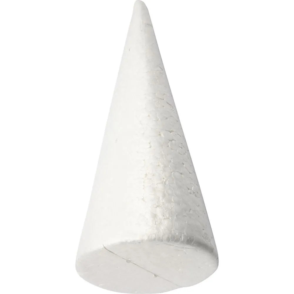 White Cone - 25cm (1 Piece)