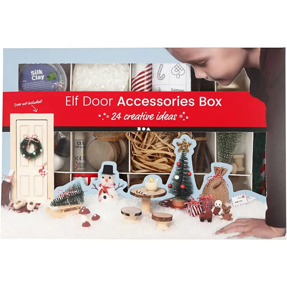 Elf Door Christmas Accessories Box