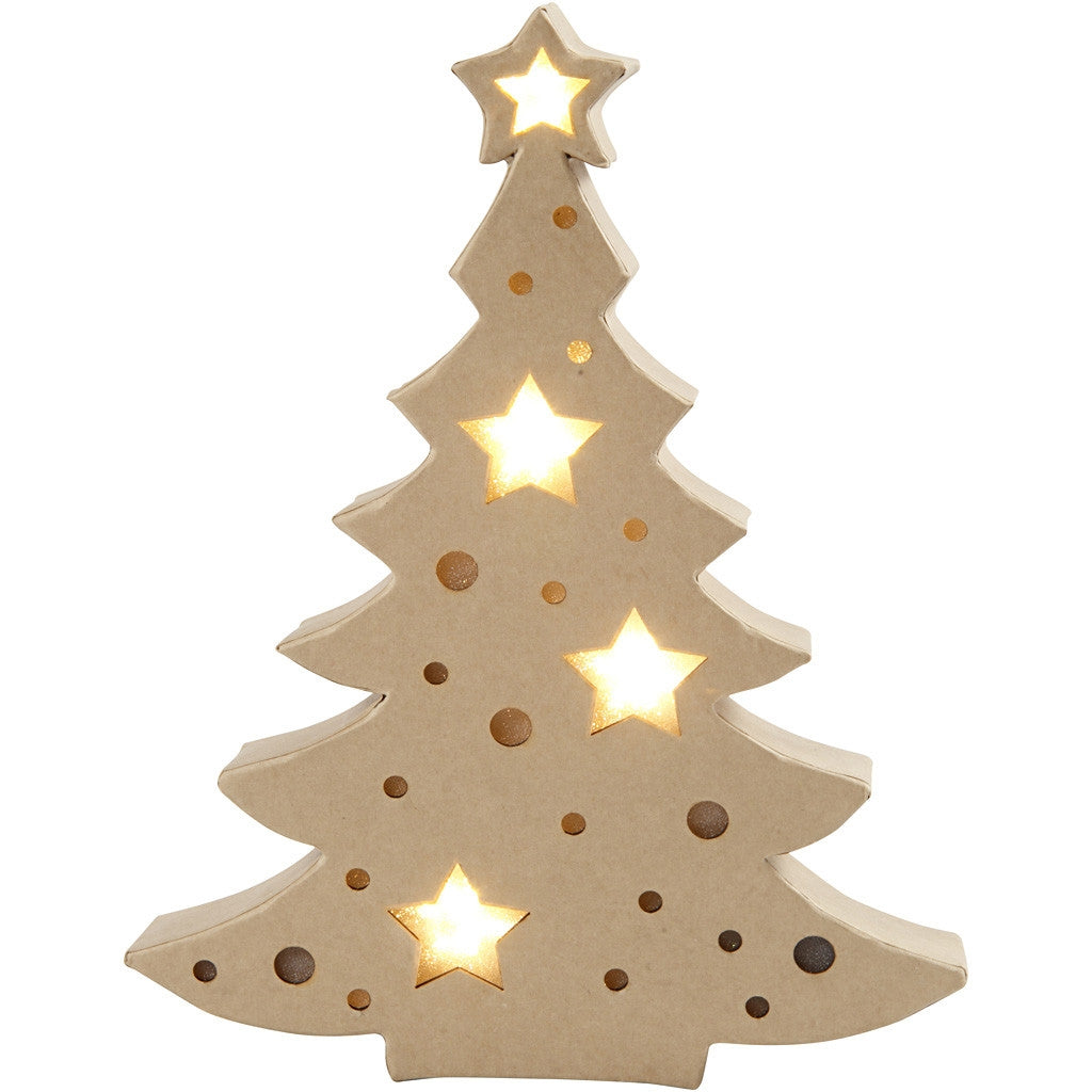 Light Up Christmas Tree Figure