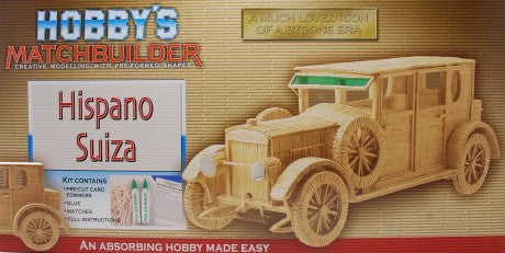 Matchbuilder Hispano Suiza Car