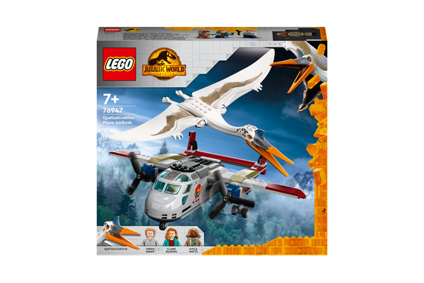 Lego Jurassic World - Quetzalcoatlus Plane Ambush