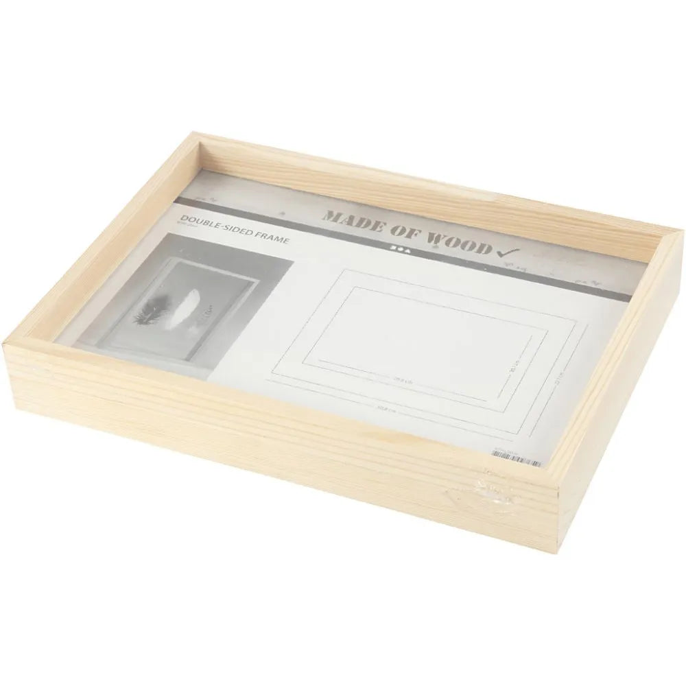 Double Frame, depth 4,5 cm, size 22,1x30,8 cm, 1 p